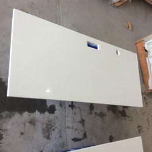 Wholesale Solid White Quartz Kitchen Countertops , Engineered Granite Countertops from china suppliers