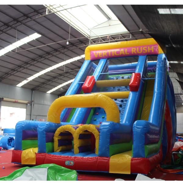 Castle Inflatable Bounce House Rock Climbing Tower for Kidsevents Fun and Customized Color