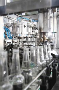 Wholesale 2 In 1 Monoblock Liquid Glass Bottle Filling Machine / Bottle Filling Equipment from china suppliers