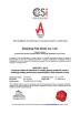 Zhejiang flat Glass CO.,LTD Certifications