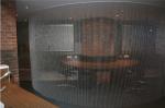Colorful Chain Link Curtain / Kitchen Window Curtains Rust Resistance