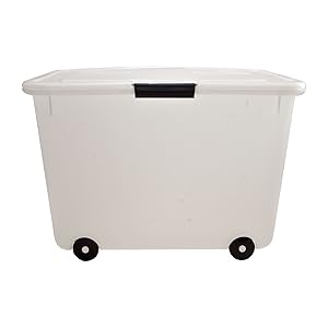 Bulk Storage Boxes Thickened extra large rectangular sliding box with wheels for clothing factory delivery and transport