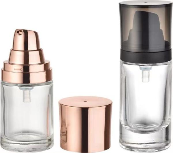 0.25ml Dosage Sealing Cosmetic Pump Bottle With Screw Cap Lotion Pump Cover