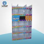 Glass Cup Portable Cardboard POS Displays Colourful Recycled Saving Power