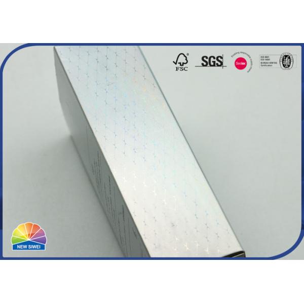 Sunblock Cream Folding Carton Box 4c UV Print Rectangle Shape
