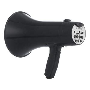 Wholesale NO Remote Control 40W Black Siren Megaphone with Detachable Microphone from china suppliers