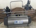 Wuxi rack & pinion pneumatic rotary actuators double action or spring return