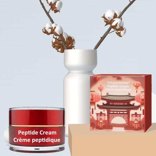 YOULEVHONG Peptide Anti Aging Face Cream Hydrates Brightens Firms - Fragrance