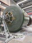 1600mm Antiseptic Frp Water Treatment Tank Cross Wound Cylindrical 11m3