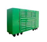 Professional Garage Heavy Duty Tool Box with Stainless Steel Handles and Wheels