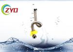 G1/2" DN15 Stainless Steel Brass Screw 360° Flexible Corrugated Pipe Faucet
