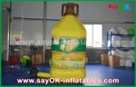 3mH Inflatable Bottle Custom Inflatable Products For Corn Oil Commercial
