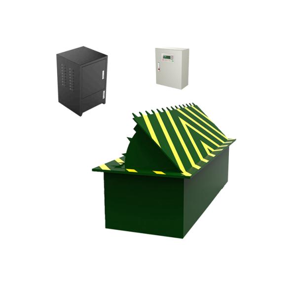 A3 Steel Hydraulic Automatic Spike Road Blocker Remote Control