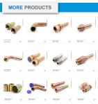 1/2 JIC Hydraulic Hose Fittings JIS BSP Steel Brake Line Adapters
