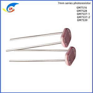Wholesale GM7528 Light Dependent Resistor Dark Resistance 1MΩ 150V High Sensitivity For Metering Photoelectric from china suppliers
