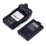 8w 10w Handheld Radio Walkie Talkie 128 Channels Dual Band 1800m Ah Li-ion