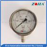 Buy cheap Oil Industry Stainless Steel Pressure Gauge With Aluminum Black Pointer from wholesalers