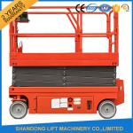 High Rise Telescopic Work Platform for Elevated Aerial Working 3.2km/h Travel