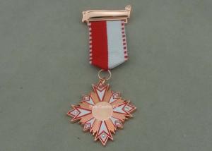 Wholesale Carnival Awards Medals In 3D Design , Zinc Alloy Competition Medals With Silver Plating from china suppliers