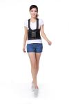Adult Black Strong Lower Lumbar Back Brace Support Belts Prevent Damage
