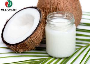 China Food Grade Certified Organic Coconut Oil , Organic Refined Coconut Oil Moisture Hair on sale