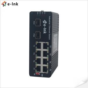 Wholesale 250m 20W 8 Port Industrial PoE Switch IEEE802.3af At Protocol from china suppliers
