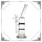 Color Turbine Perc Glass Bongs Honeycomb Percolator Glass Hookah Bongs For