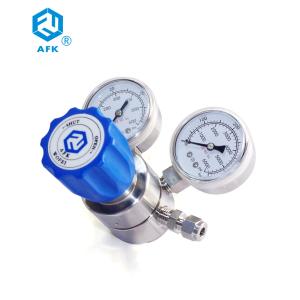 Wholesale Ammonia Gas Stainless Steel Pressure Regulator With Plunger Valve Core 316L from china suppliers