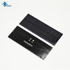 Wholesale 2.5W Mini Epoxy Solar Panel for solar power toys ZW-155575 solar panel photovoltaic 5.5V from china suppliers