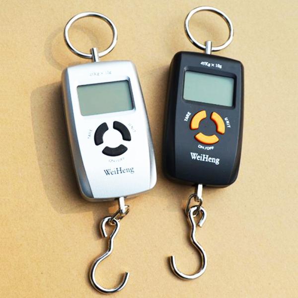 10g Division Digital Suitcase Weighing Scales , Temperature Function Travel Scales For Luggage