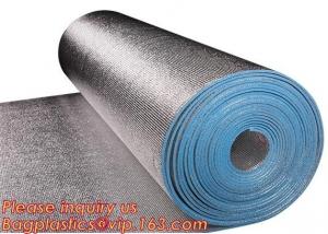 China Aluminum foil coated with Tapem EPE foam for thermal insulation,Thermal break foil covered foam insulation board,bagease on sale