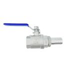 304/316 Stainless Steel 2PC Female Thread Ball Valve with Pagoda Pipe End