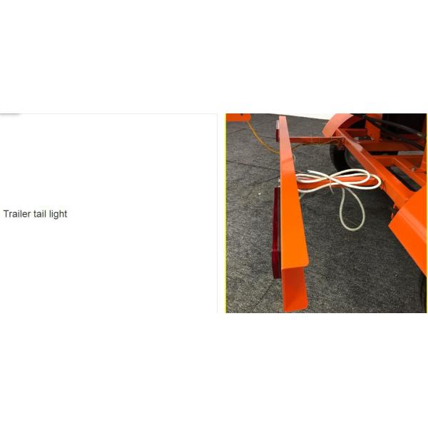 Disc Type 27HP Gasoline Engine Atv Wood Chipper Certification