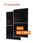 IEC61215 Canadian 144 Cells 340w Monocrystalline Solar Panels​