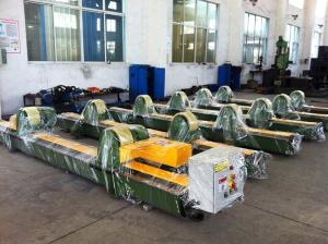 Wholesale 65000lbs Double Motor Pipe Welding Rotator , Foot Pedal Control , 30 Ton Pipe Welding Rotator from china suppliers