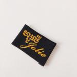 Customized Woven Neck Labels for Baby Apparel Clothing Blank Woven Labels