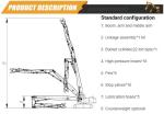 18M 20M 24M 26M 28M 30M Excavator Demolition , High Reach Excavator Boom