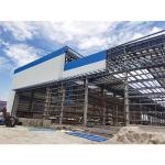 Hay Shed Construction Steel Structure Factory Building Prefab Customized Color
