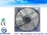 Transparent Blue Computer Case Cooling Fans , 12V Laptop Cooling Fan