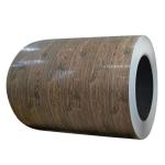 PVDF Wood Grain 3003H24 Aluminium Coil Printech Color Coil 50-Year Warranty