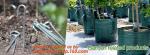 garden pegs, garden pegs, gardening pegs, ground pins, Flat point garden staples