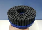 Surface Finish CNC Deburring Brushes / Nylon Cup Brush 1.0 Mm Bristle Dia