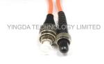 SMA905 ST / UPC Multimode Fiber Optic Patch Cord , Mm Duplex Fiber Optic Jumper