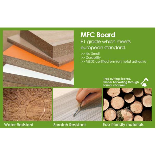 Office Staff Computer Work Desk Workstation With File Cabinet Working Workspace