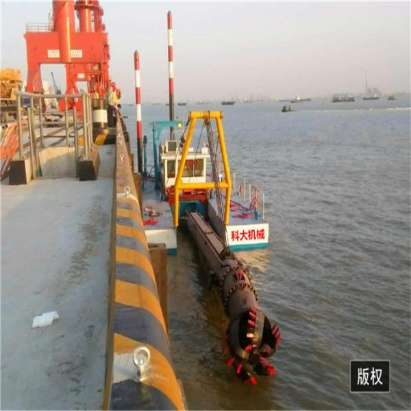 KEDA centrifugal river sand dredging pumping gold dredger 14m Digging Depth