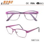 reading glasses with metal frame, hot fashionable style,suitable for women