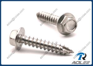 Wholesale 304/316 Stainless Hex Flange Head Self-drilling Roofing Screw, Sheet to Timber from china suppliers