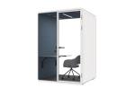 Mobile Soundproof Room Laminated Glass With Steel Panel Excellent Technology