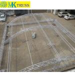 Wedding Display Booth Aluminum Round Truss 6082-T6 Easy to Assemble