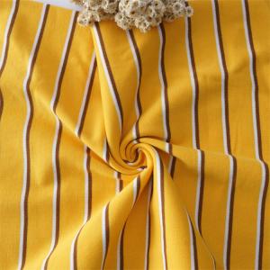 Wholesale Breathable And Hygroscopic Striped Knit Fabric For Casual Wear from china suppliers